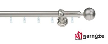 Kovové garnýže jednořadé 19mm - ASPEN ELEGANT chromované