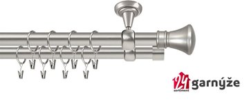 Kovové garnýže dvouřadé stropní 25 a 19mm - ROMA LIBERTY chrom