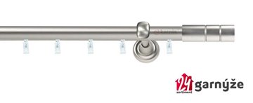 Kovové garnýže jednořadé 19mm - ASPEN CYLINDER chromované